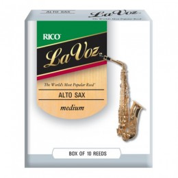 Rico RJC10MD La Voz Medium Трости для саксофона альт 10 шт