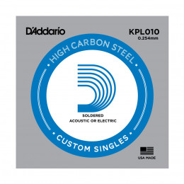 D'Addario KPL010 Одиночная струна для электрогитары
