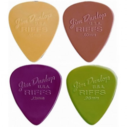 Dunlop 4350 Ассорти медиаторов Riffs (576шт)