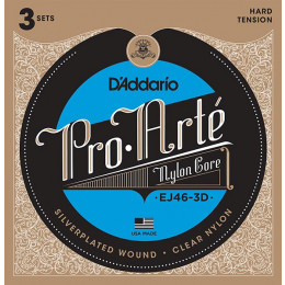 D'Addario EJ46-3D Pro-Arte Nylon Струны для классической гитары
