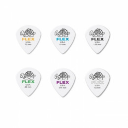 Dunlop 4680 Tortex Flex Jazz III Коробка медиаторов