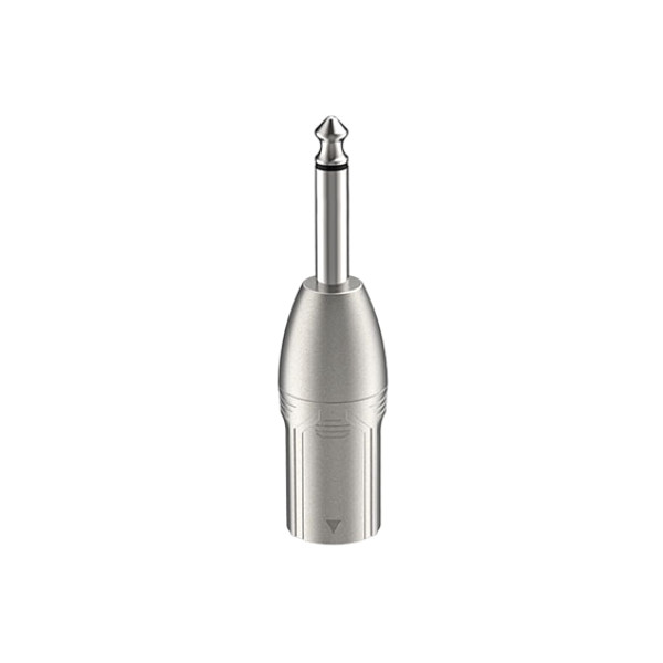 Roxtone RA2XMJM Переходник 3P XLR Male - 6.3 mono Jack Male