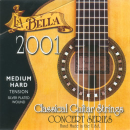 La Bella 2001 Classical Clear Nylon Medium Tension Струны для классической гитары