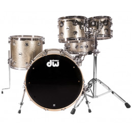Drum Workshop Collector Finish Ply Nickel Sparkle Ударная установка 14/10/12/16/22