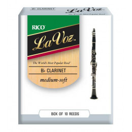 Rico RCC10MS La Voz Трости для кларнета Bb Medium