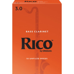 Rico REA1030 Трости для кларнета бас №3
