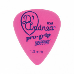 D'Andrea TPGB351-100HV Pro-Grip Brites Медиаторы, толщина 1.0мм, 12шт