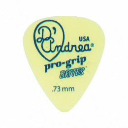 D'Andrea TPGB351-073MD Pro-Grip Brites Медиаторы, толщина 0.73мм, 12шт