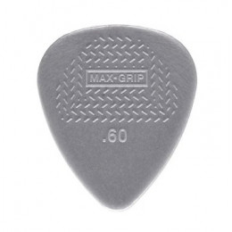 Dunlop 449P.60 Max-Grip Nylon Standard Медиаторы 12шт, толщина 0,60мм