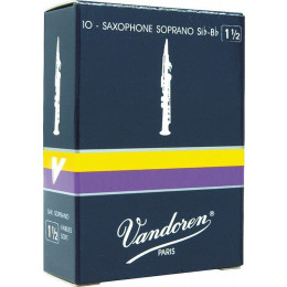 Vandoren Traditional 2.5 10-pack (SR2025) Трости для сопрано-саксофона