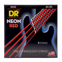 DR NRB5-45 HI-DEF NEON Струны для 5-струнной бас-гитары