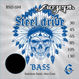 Мозеръ BSD 6M - Medium, Сталь ФРГ Струны для 6-струнной бас-гитары