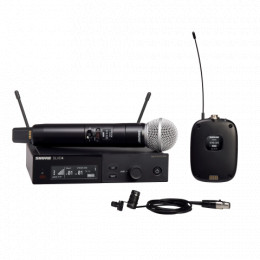 Shure SLXD124E/85 H56 Одноканальная радиосистема с ручным передатчиком