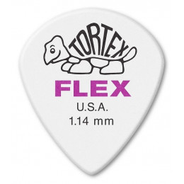 Dunlop 466R1.14 Tortex Flex Jazz III XL Медиаторы, 72шт