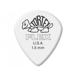 Dunlop 466R1.5 Tortex Flex Jazz III XL Медиаторы, 72шт