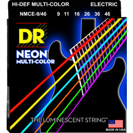 DR NMCE-9/46 HIGH-DEF NEON Струны для электрогитары 9-46