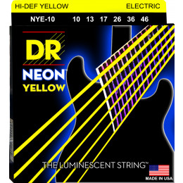 DR NYE-10 HI-DEF NEON Струны для электрогитары 10-46