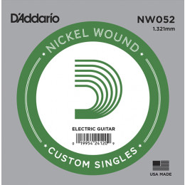 D'Addario NW052 Одиночная струна для электрогитары