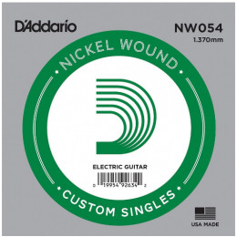 D'Addario NW054 Одиночная струна для электрогитары