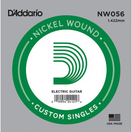 D'Addario NW056 Одиночная струна для электрогитары