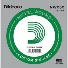 D'Addario NW060 Одиночная струна для электрогитары