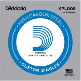 D'Addario KPL008 Одиночная струна для электрогитары