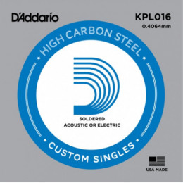 D'Addario KPL016 Одиночная струна для электрогитары