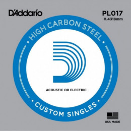 D'Addario KPL017 Одиночная струна для электрогитары