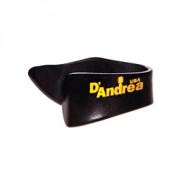D'Andrea R371 MD BLK Медиатор коготь на большой палец, средний, 6 шт