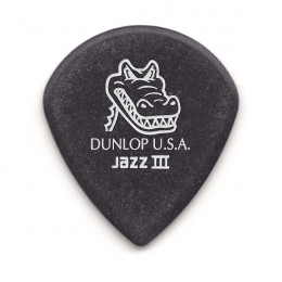 Dunlop 571P1.4 Gator Grip Jazz III Медиаторы, 6шт, толщина 1,14мм