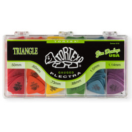Dunlop 4310 Tortex Triangle Display Коробка с медиаторами