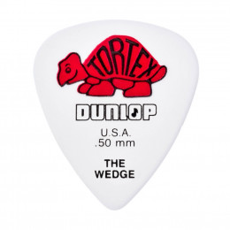 Dunlop 424R.50 Tortex Wedge Медиаторы 72шт, толщина 0.50мм