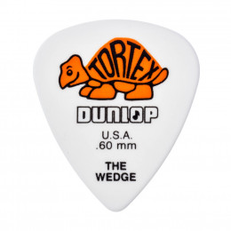 Dunlop 424R.60 Tortex Wedge Медиаторы 72шт, толщина 0.60мм