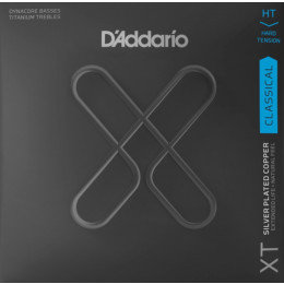 D'Addario XTC46TT XT Комплект струн для классической гитары, посеребренные, сильное натяжение, с покрытием