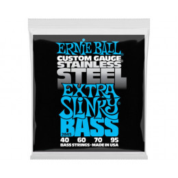 Ernie Ball P02845 Stainless Steel Extra Slinky Комплект струн для бас-гитары