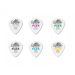 Dunlop DUNLOP 4660 Tortex Flex Jazz III XL Cabinet Набор медиаторов