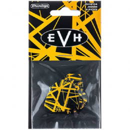 Dunlop EVHP04 Eddie Van Halen VH2 (Yellow) Набор медиаторов