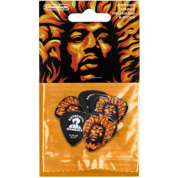 Dunlop JHP14HV Jimi Hendrix Voodoo Fire Набор медиаторов