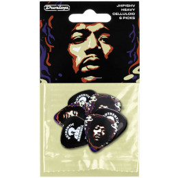 Dunlop JHP15HV Jimi Hendrix Star Haze Набор медиаторов