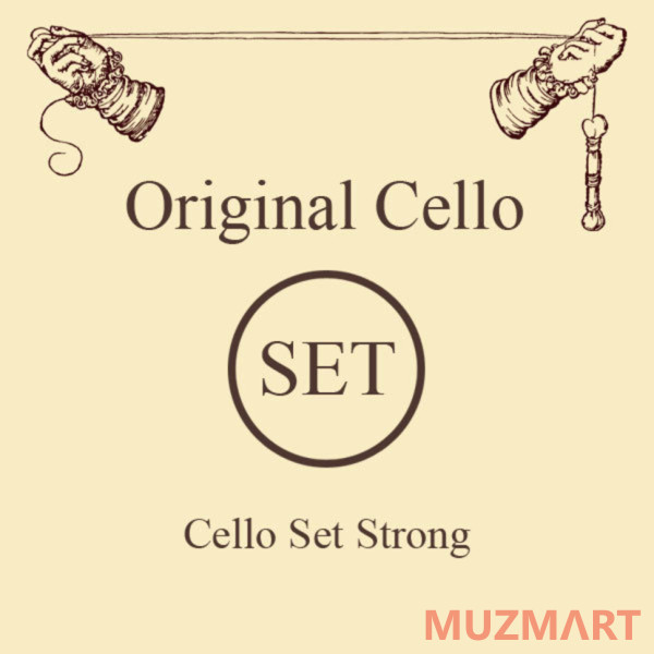Larsen ORIGINAL CELLO Strong Комплект струн для виолончели