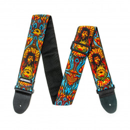 Dunlop JH12 Hendrix '69 Lotus Дизайнерский ремень для гитары