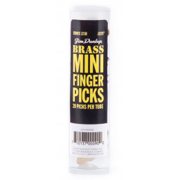 Dunlop 371R0225 Brass Fingerpick Mini 20Pack Когти