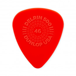 Dunlop 450P046 Delrin 500 Primegrip 12Pack Медиаторы, 12 шт