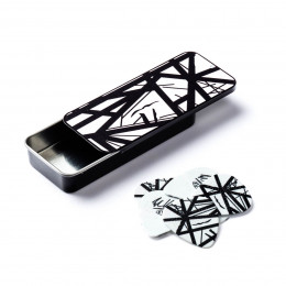 Dunlop EVHPT03 Eddie Van Halen VH I Pick Tin Сувенирный набор медиаторов в пенале, 6 шт