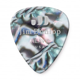 Dunlop 483P14HV Celluloid Abalone Heavy 12Pack Медиаторы