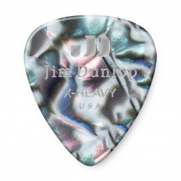 Dunlop 483P14XH Celluloid Abalone Extra Heavy 12Pack Медиаторы