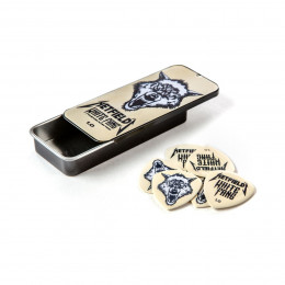 Dunlop PH122T100 Hetfield's White Fang Pick Tin Сувенирный набор медиаторов в пенале