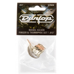 Dunlop 33P013 Nickel Silver Fingerpick 5Pack Когти-медиаторы, 5 шт