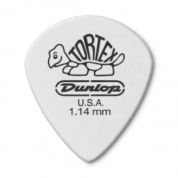 Dunlop 478P114 Tortex White Jazz III 12Pack Медиаторы