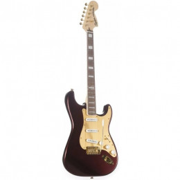 Fender SQUIER 40th ANN Stratocaster LRL Ruby Red Metallic Электрогитара